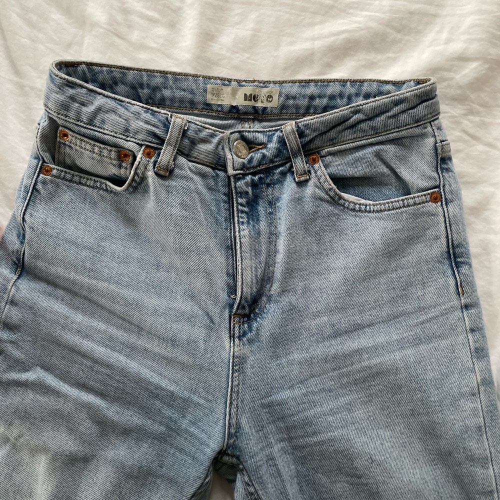 Topshop MOTO straight leg jeans